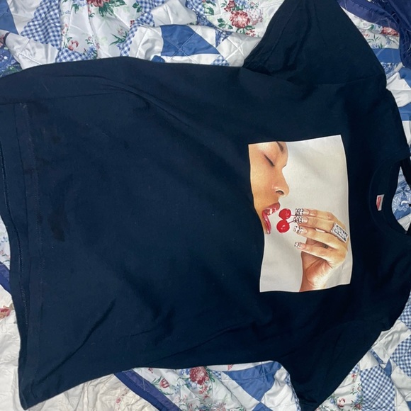 Vintage Black supreme cherry shirt 🍒 - Picture 1 of 3
